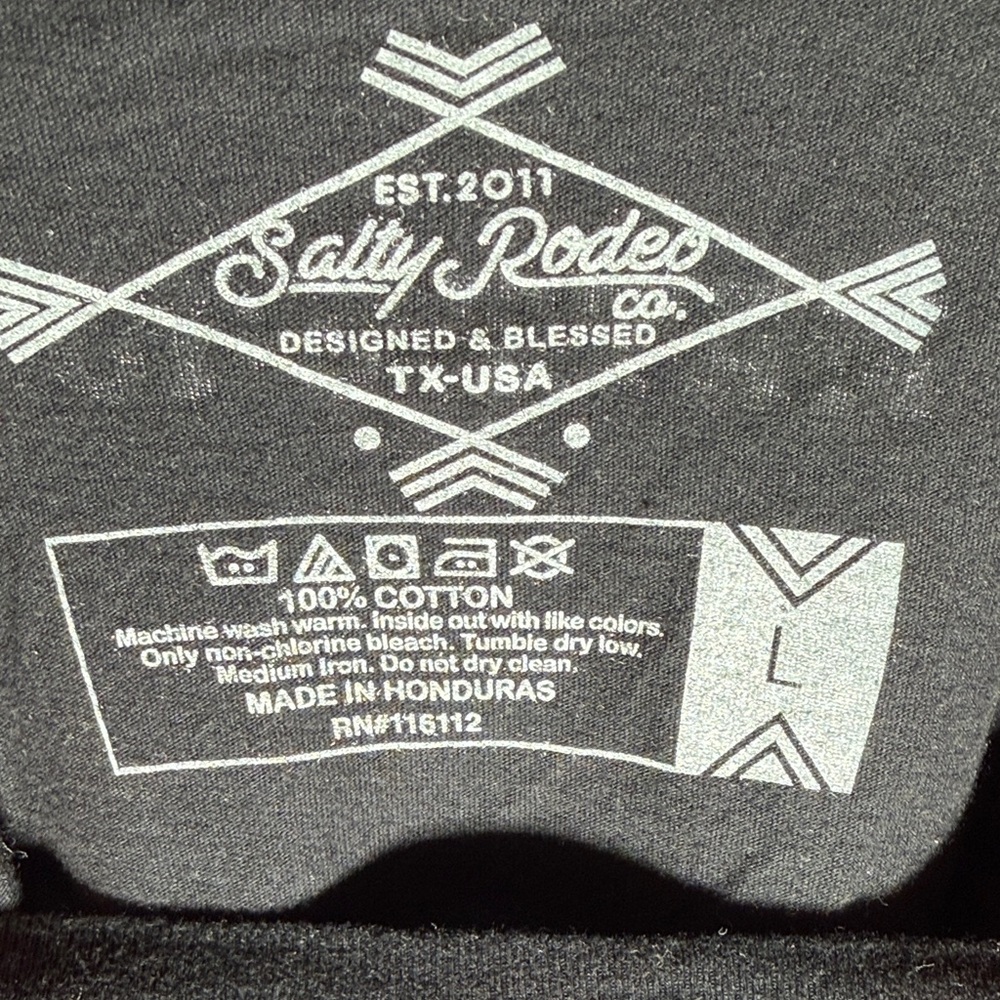 Salty Rodeo T Shirt - Picture 2 of 3